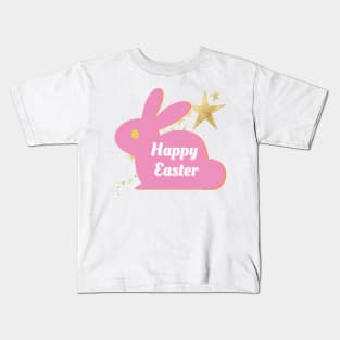 cute bunny for happy easter Kids T-Shirt